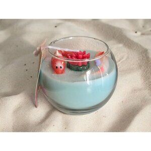 New Japanese Koi Good Luck Pond Fish W/ Flower Scented Candle